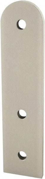80/20 Inc. - 40mm Wide, Open Shelving Accessory/Component - Aluminum, Clear Anodized Finish, 160mm Long, Use with 40 Series & Bolt Kit 75-3422 - Exact Tool & Supply