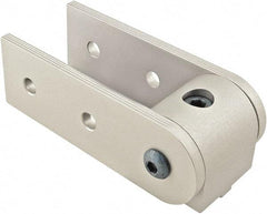 80/20 Inc. - 40mm Wide, Open Shelving 0° Pivot Nub Assembly - Aluminum, Clear Anodized Finish, 120mm Long, Use with 40 Series & Bolt Kit 75-3422 - Exact Tool & Supply