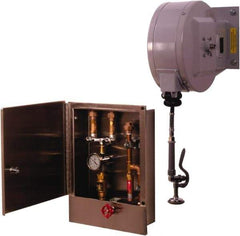 T&S Brass - 30' Spring Retractable Hose Reel - 300 psi, Hose Included - Exact Tool & Supply