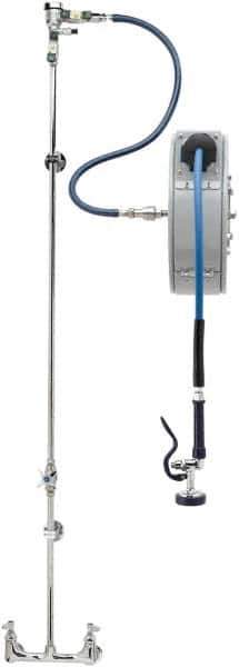 T&S Brass - 30' Spring Retractable Hose Reel - 300 psi, Hose Included - Exact Tool & Supply