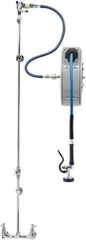 T&S Brass - 30' Spring Retractable Hose Reel - 300 psi, Hose Included - Exact Tool & Supply