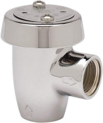 T&S Brass - 1/2" Fit, Vacuum Breaker Assembly - Chrome - Exact Tool & Supply