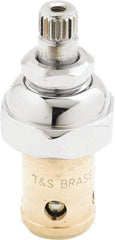 T&S Brass - Hot Spindle, Faucet Stem and Cartridge - For Use with Standard Faucets - Exact Tool & Supply