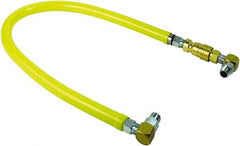 T&S Brass - 3/4" ID x 4' OAL, NPT Gas Hose - 0 to 75°F - Exact Tool & Supply