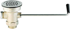 T&S Brass - Drain Component - Includes Waste Drain Valve - Exact Tool & Supply