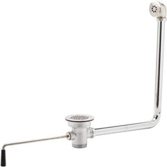 T&S Brass - Drain Component - Includes Waste Drain Valve and Adapter - Exact Tool & Supply