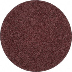 Merit Abrasives - 3" Disc Diam, 36 Grit, Aluminum Oxide Quick Change Disc - Type P Attaching System, Coated, Brown, 20,000 RPM, ALO Series - Exact Tool & Supply