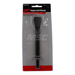 Hammer & Chipper Replacement Chisels; Type: Flat Chisel; Head Width (Decimal Inch): 8.0000; Shank Length: 10 in; Shank Diameter (Decimal Inch): 0.4000; Drive Type: Hex; Overall Length: 10.00; Shank Shape: Round; Material: Steel; For Use With: Ingersoll Ra