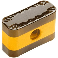Iscar - LNMX301940 WM Grade IC9150 Carbide Turning Insert - TiCN/Al2O3/TiN Finish, 90° Rectangle, 30mm Thick, 4mm Corner Radius - Exact Tool & Supply
