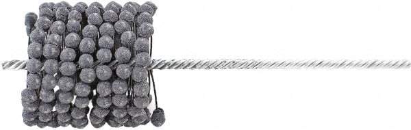 Brush Research Mfg. - 3-1/2" to 3-3/4" Bore Diam, 40 Grit, Silicon Carbide Flexible Hone - Coarse, 13-1/2" OAL - Exact Tool & Supply