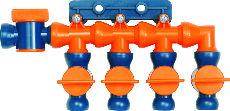 1/2" total Flow Control Manifold - Coolant Hose System Component - Exact Tool & Supply