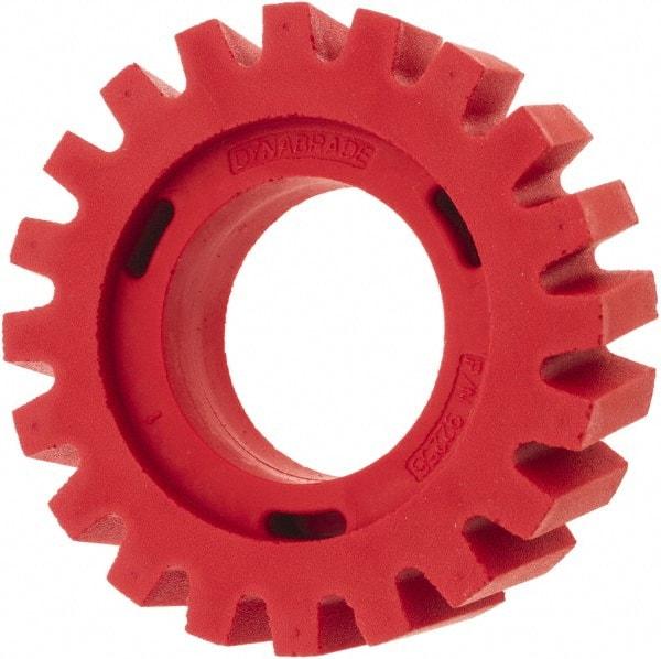 Dynabrade - 4" Diam Angle & Disc Grinder Eraser Wheel - For Use with Dynazip Eraser Tools - Exact Tool & Supply
