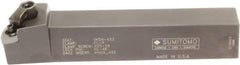 Sumitomo - MWLN, Right Hand Cut, -5° Lead Angle, 1-1/2" Shank Height x 1-1/2" Shank Width, Negative Rake Indexable Turning Toolholder - 6" OAL, WNMG 432 Insert Compatibility, Series Multi-Option - Exact Tool & Supply