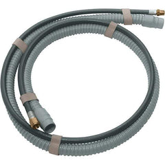 Dynabrade - 10' Long Power Sander Vacuum Hose & Air Line Assembly - 1" Diam, For Use with Random Orbital Sanders - Exact Tool & Supply