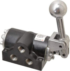 ARO/Ingersoll-Rand - 3/8" NPT Air Control Valve - 4-Way, 2 Position, Lever/Manual Actuated, Manual Return, 2.3 CV Rate & 150 Max psi - Exact Tool & Supply