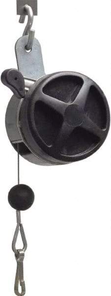 Nasco - 2.5 Lb Load Capacity, 60" Travel Distance, Tool Balancer - Monofilament Cable, Zinc/Aluminum Housing, Tension Adjustment - Exact Tool & Supply