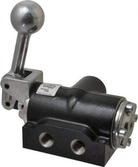 ARO/Ingersoll-Rand - 3/8" NPT Air Control Valve - 4-Way, 2 Position, Lever/Spring Actuated, Spring Return, 2.3 CV Rate & 150 Max psi - Exact Tool & Supply