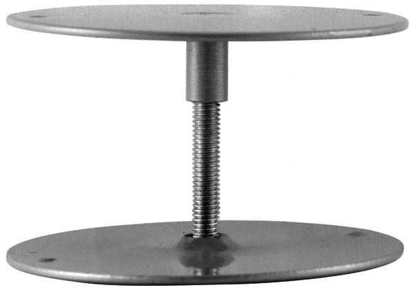 Don-Jo - 2-5/8" Diam Filler Plate - Steel, Prime Coat Finish - Exact Tool & Supply