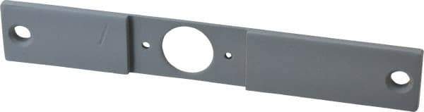 Don-Jo - 8" Long x 1-1/4" Wide Filler Plate - Steel, Prime Coat Finish - Exact Tool & Supply