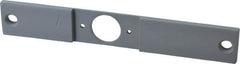 Don-Jo - 8" Long x 1-1/4" Wide Filler Plate - Steel, Prime Coat Finish - Exact Tool & Supply