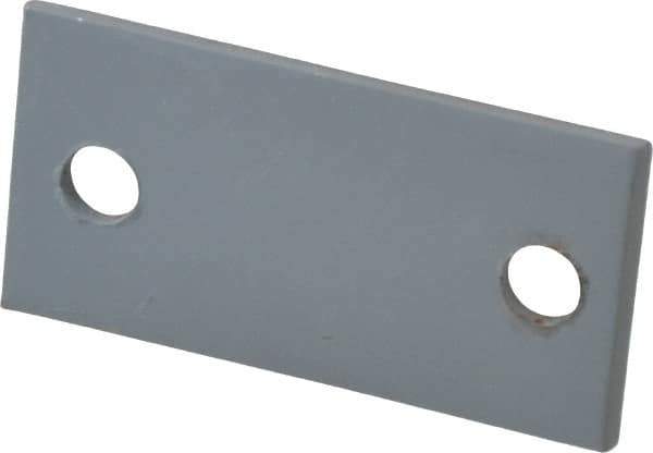 Don-Jo - 2-1/4" Long x 1-1/8" Wide Filler Plate - Steel, Prime Coat Finish - Exact Tool & Supply