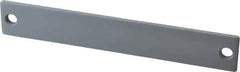 Don-Jo - 8" Long x 1-1/4" Wide Filler Plate - Steel, Prime Coat Finish - Exact Tool & Supply