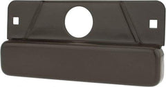 Don-Jo - 8" Long x 3-1/2" Wide Strike Protector - Duro Coated Steel - Exact Tool & Supply
