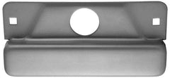 Don-Jo - 8" Long x 3-1/2" Wide Strike Protector - Silver Coated Steel - Exact Tool & Supply