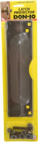 Don-Jo - 11" Long x 3" Wide, Latch Protector - Duro Coated Steel - Exact Tool & Supply