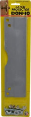 Don-Jo - 11" Long x 3" Wide, Latch Protector - Prime Coat Steel - Exact Tool & Supply