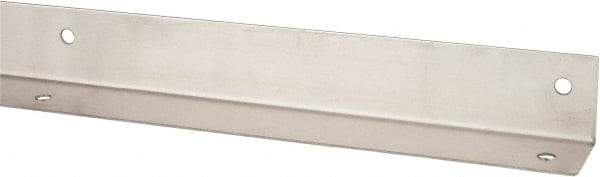 Don-Jo - Satin Stainless Steel Door Guard - 42" Long, Satin Stainless Steel - Exact Tool & Supply
