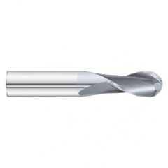 21/64 x 7/8 x 2-1/2 2 Flute Ball Nose  End Mill- Series 3215SD - Exact Tool & Supply