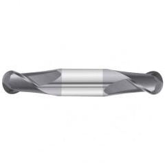 3/8 x 9/16 x 2-1/2 2 Flute Ball Nose  End Mill- Series 3215STB - Exact Tool & Supply