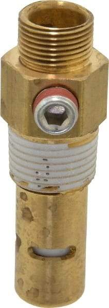 Conrader - 1/2" Brass Check Valve - In-Tank, Comp x MNPT - Exact Tool & Supply