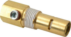 Conrader - 3/8 x 1/2" Brass Check Valve - In-Tank, FNPT x MNPT - Exact Tool & Supply