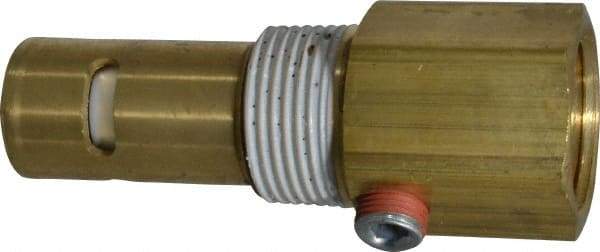 Conrader - 3/4 x 3/4" Brass Check Valve - In-Tank, FNPT x MNPT - Exact Tool & Supply