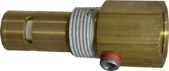Conrader - 3/4 x 3/4" Brass Check Valve - In-Tank, FNPT x MNPT - Exact Tool & Supply