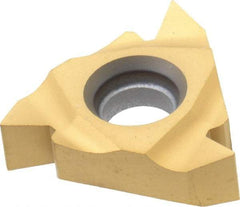 Seco - 16NR Internal Right Hand 14-8 Partial Profile 60° Laydown Threading Insert - Grade CP500, TiAlN/TiN Coated Carbide - Exact Tool & Supply