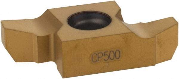 Seco - 20NR Internal Right Hand 3 Acme Laydown Threading Insert - Grade CP500, TiAlN/TiN Coated Carbide - Exact Tool & Supply