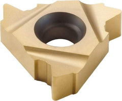 Seco - 22ER External Right Hand ISO Laydown Threading Insert - Grade CP300, TiAlN/TiN Coated Carbide, 12.7mm Inscribed Circle - Exact Tool & Supply