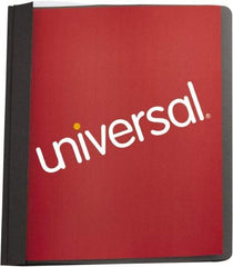 UNIVERSAL - 11" Long x 8" Wide Report Cover - Black - Exact Tool & Supply