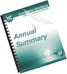 FELLOWES - 11" Long x 8" Wide Binding System Cover - Clear - Exact Tool & Supply