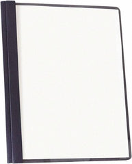 UNIVERSAL - 11" Long x 8" Wide Report Cover - Dark Blue - Exact Tool & Supply