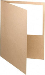 OXFORD - 8-1/2" Long x 11" Wide Pocket - Natural - Exact Tool & Supply