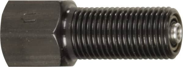 Enerpac - 0.28" Stroke, 0.975 Ton Portable Hydraulic Threaded Cylinder - Exact Tool & Supply