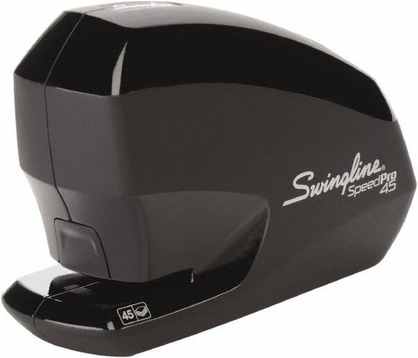 Swingline - 45 Sheet Electric Stapler - Black - Exact Tool & Supply