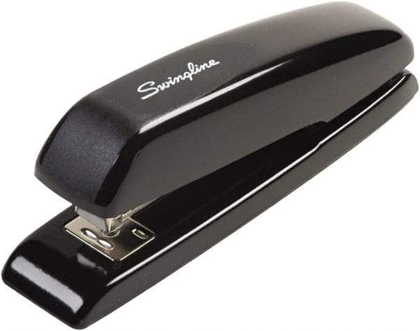 Swingline - 20 Sheet Full Strip Desktop Stapler - Black - Exact Tool & Supply