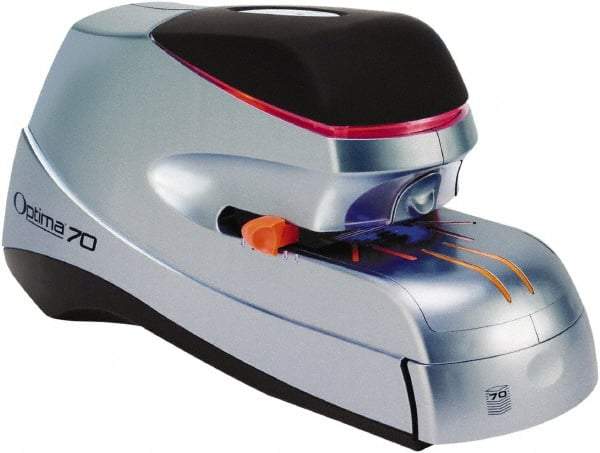 Swingline - 70 Sheet Electric Stapler - Black/Silver - Exact Tool & Supply