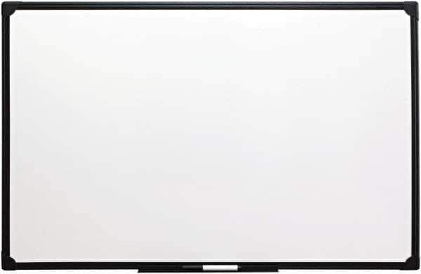 Universal One - 36" High x 48" Wide Dry Erase - Melamine, Includes Mounting Kit - Exact Tool & Supply