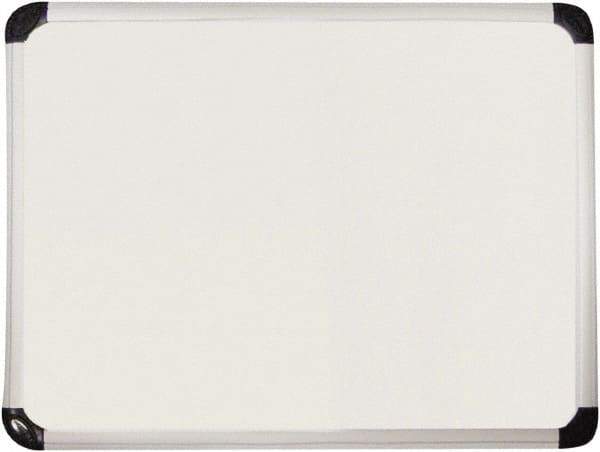Universal One - 48" High x 72" Wide Magnetic Dry Erase Board - Porcelain, Includes Accessory Tray/Rail & Mounting Kit - Exact Tool & Supply